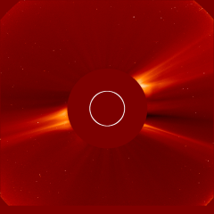 Image of solar wind