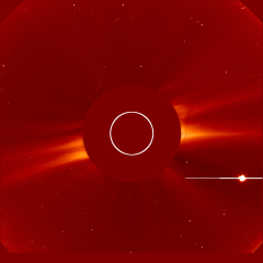 Image of solar wind