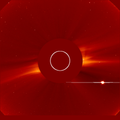 Image of solar wind