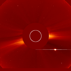 Image of solar wind