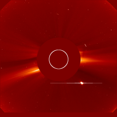 Image of solar wind