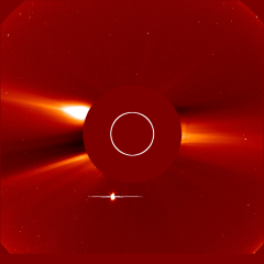 Image of solar wind