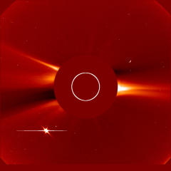 Image of solar wind