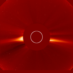 Image of solar wind