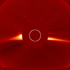 Image of solar wind