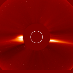 Image of solar wind