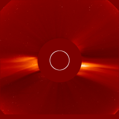 Image of solar wind