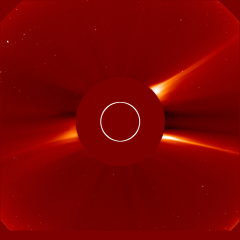 Image of solar wind