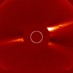 Image of solar wind