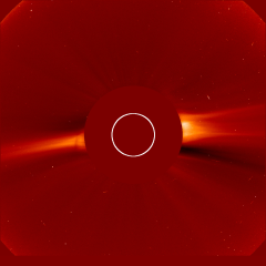 Image of solar wind