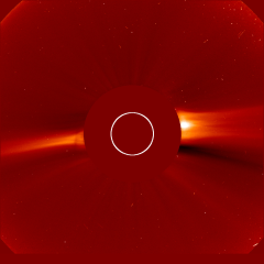 Image of solar wind