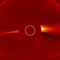 Image of solar wind