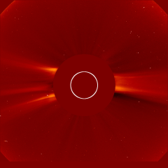 Image of solar wind