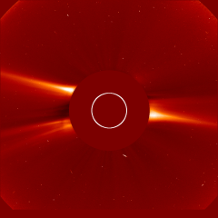 Image of solar wind