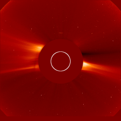 Image of solar wind