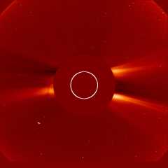 Image of solar wind