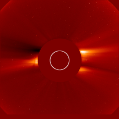 Image of solar wind