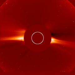 Image of solar wind