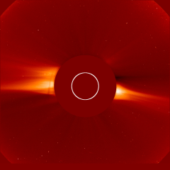 Image of solar wind