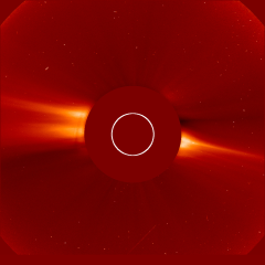 Image of solar wind