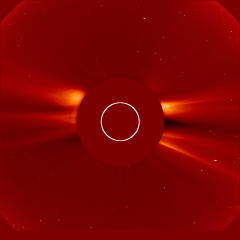 Image of solar wind