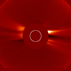 Image of solar wind