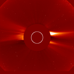 Image of solar wind