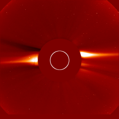 Image of solar wind