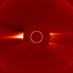 Image of solar wind