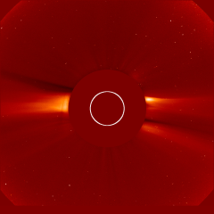 Image of solar wind