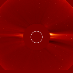 Image of solar wind