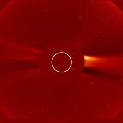 Image of solar wind