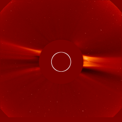 Image of solar wind