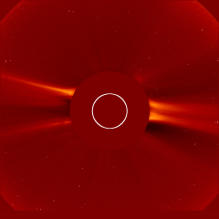 Image of solar wind