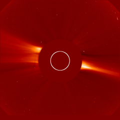 Image of solar wind