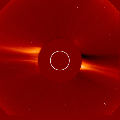 Image of solar wind