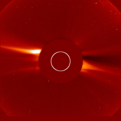 Image of solar wind