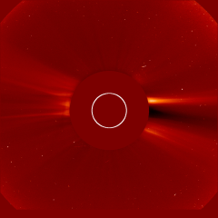 Image of solar wind