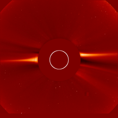 Image of solar wind