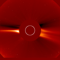 Image of solar wind