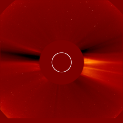 Image of solar wind