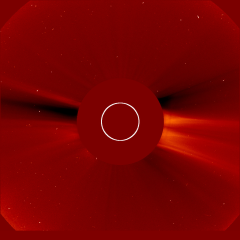 Image of solar wind