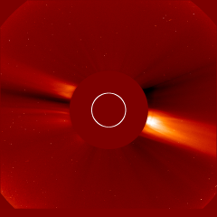 Image of solar wind