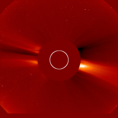 Image of solar wind