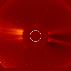 Image of solar wind