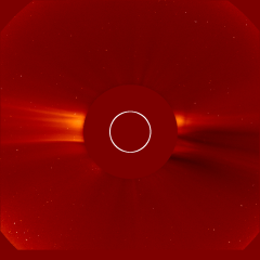 Image of solar wind