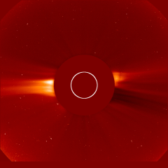 Image of solar wind