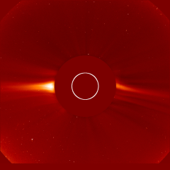 Image of solar wind