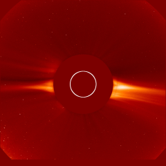 Image of solar wind