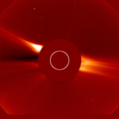 Image of solar wind